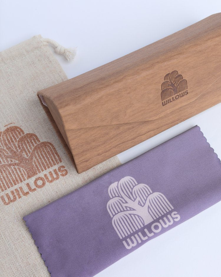 Sunglass Case & Cloth - Willows