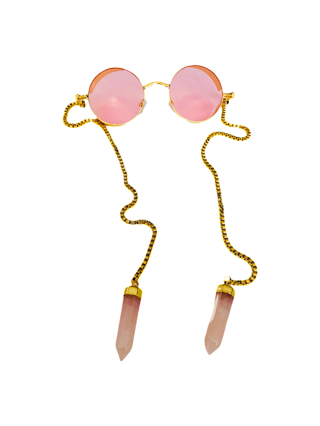 Me & Pinke McGee - Willows Chain Temple Sunglasses