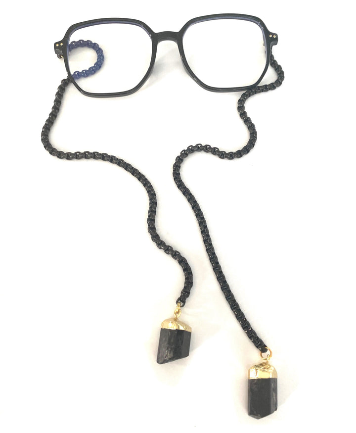 Make It Blue - Willows Chain Temple Sunglasses
