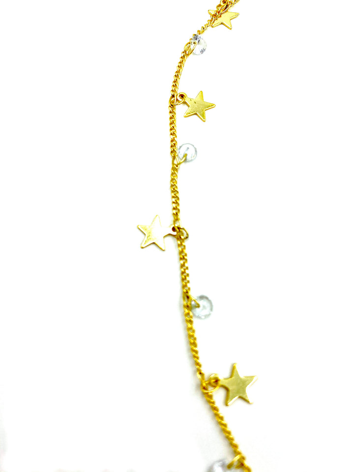 Starry Eyed Mask + Sunglass Chain - Willows Chain Temple Sunglasses And Accessories