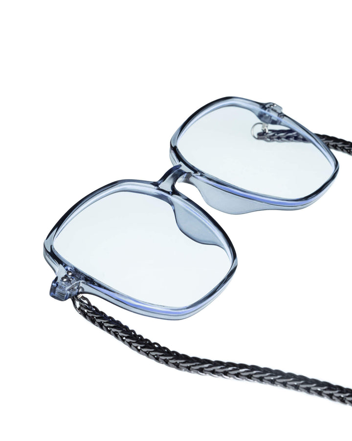 Make It Blue - Willows Chain Temple Sunglasses