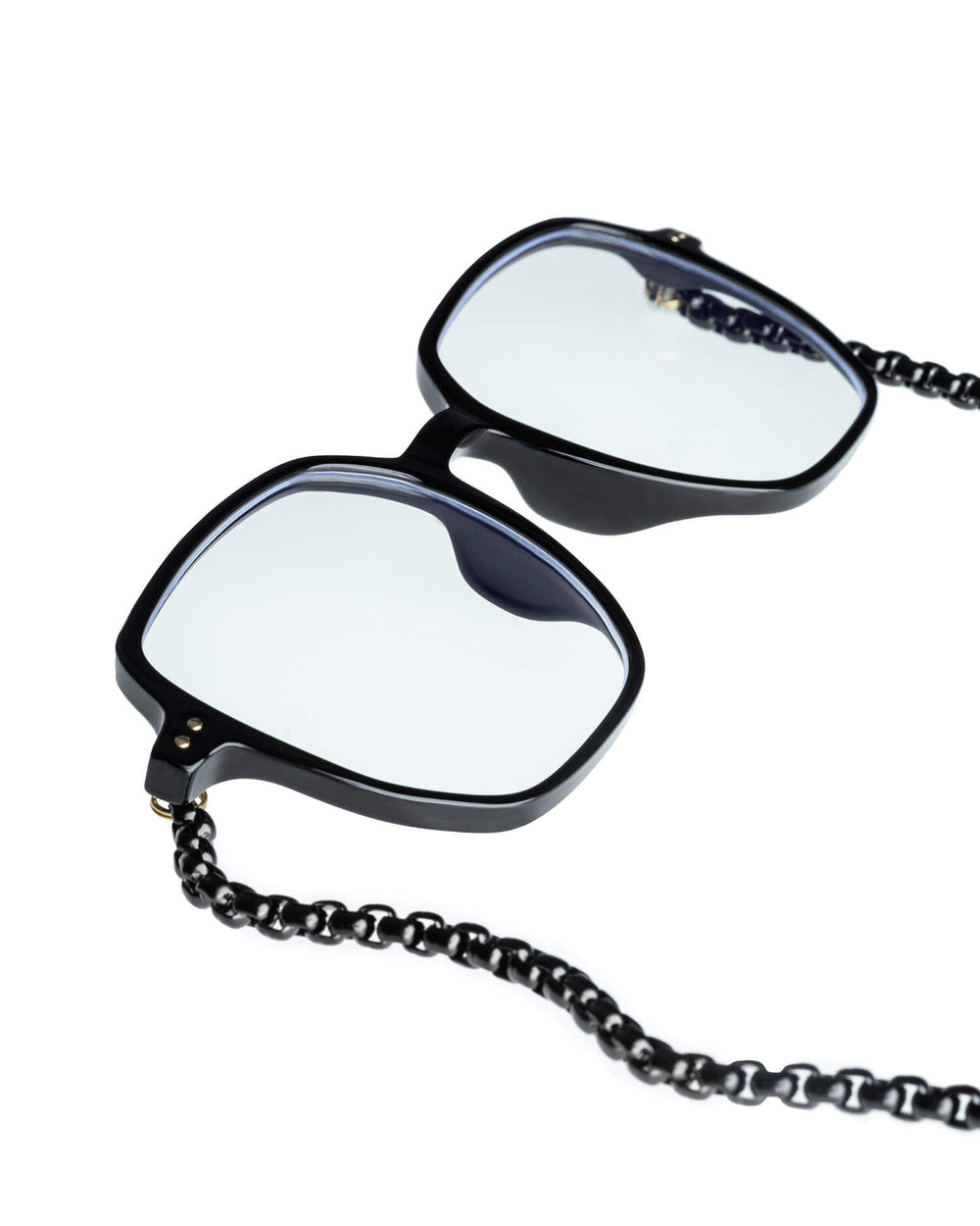 Make It Blue - Willows Chain Temple Sunglasses